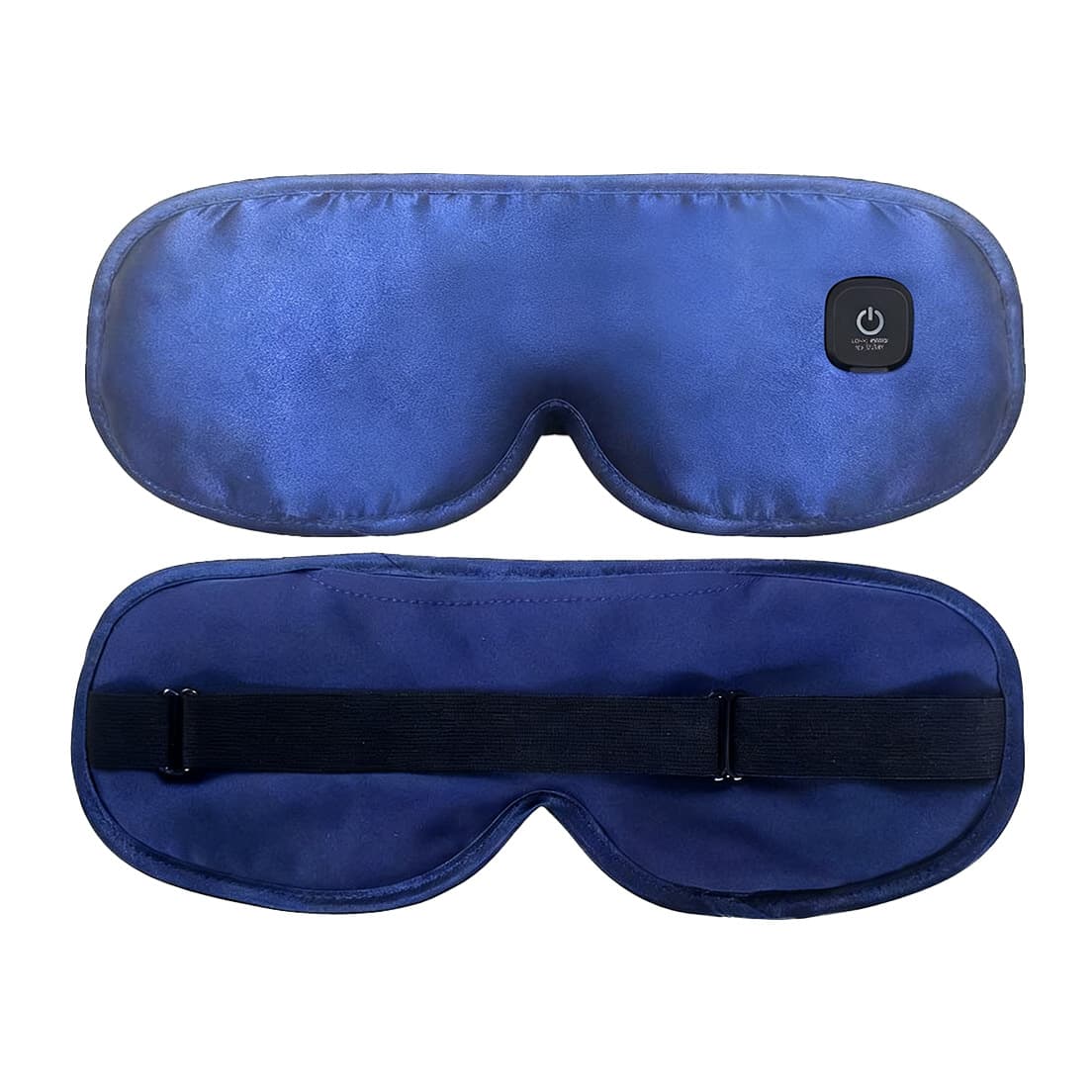 Cross-border USB Electric Heating Eye Mask, Washable Steam Hot Compress Eye Mask, Light-blocking Breathable Sleep Eye Mask, Imitation Silk Eye Mask