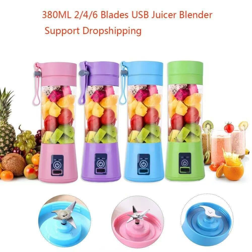 Factory Direct Sales Juicer Portable Electric Fruit Juicing Cup Charging Mini Juicer Multifunctional Fruit and Vegetable Machine
