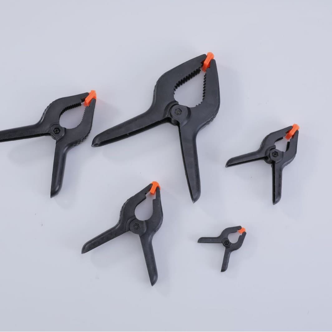 Anti-slip large fixing spring clamp A-clamp strong multi-functional woodworking quick fixing plastic A-clamp