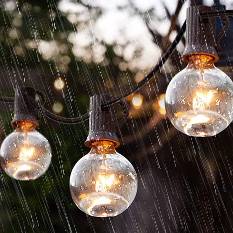 Outdoor Waterproof Light String, Solar LED Bubble Ball Festival Light String, Garden Waterproof Light String