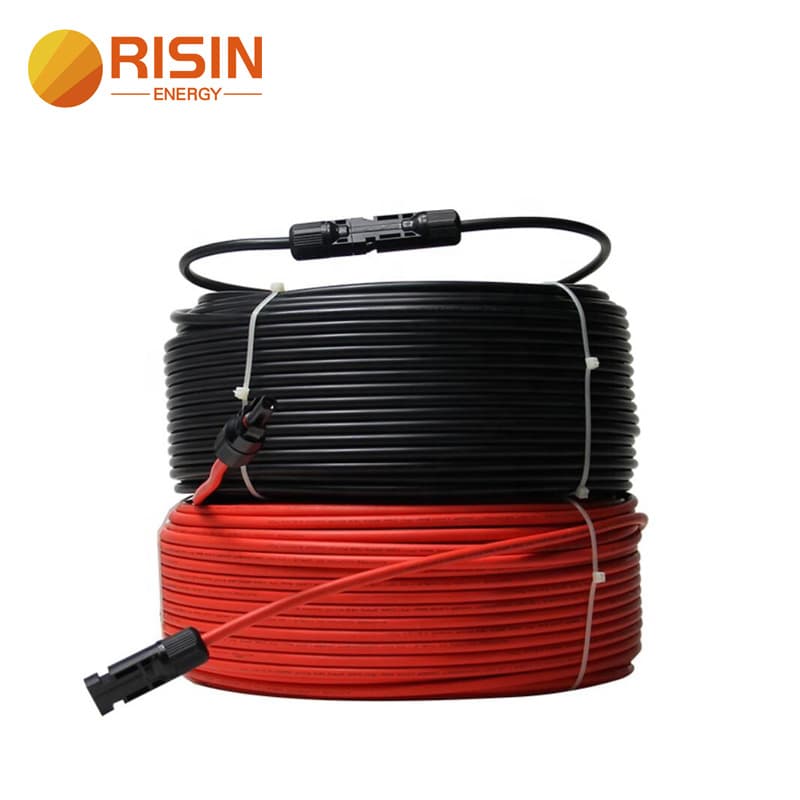 German TUV Rheinland Certified Electrical 2pfg 1169 PV1-F 1X4mm2 Solar Cable
