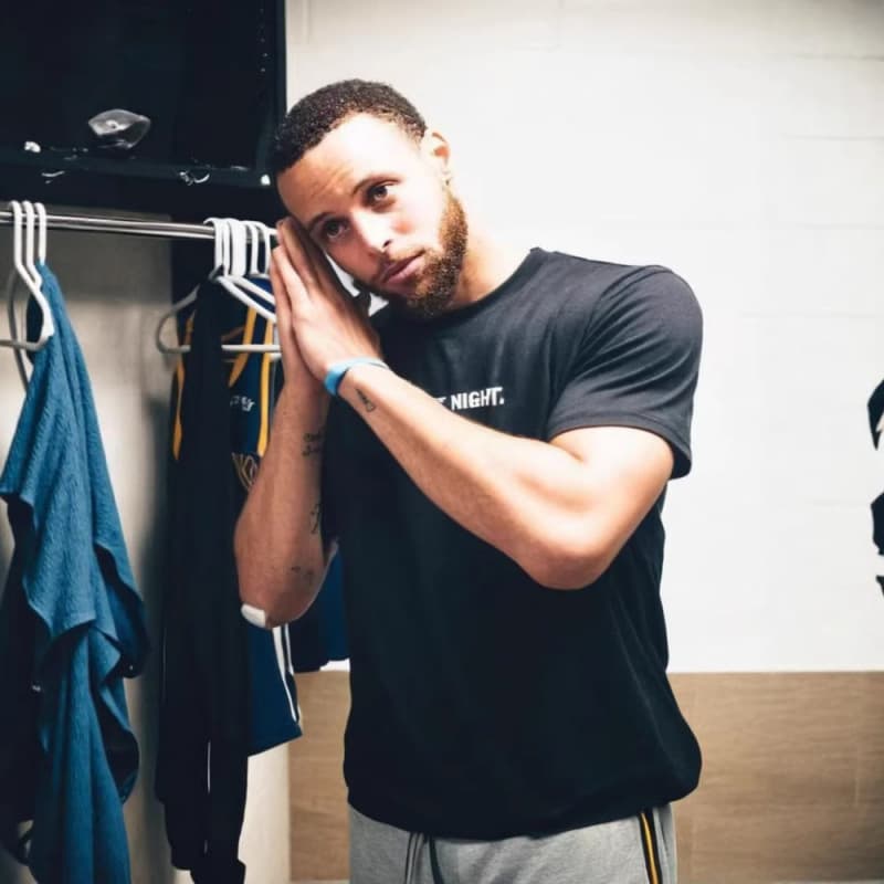 Guangzhou Yiyide Garment Factory Night Night Goodnight Pure Cotton Round Neck American Basketball Jersey Inspired by Stephen Curry
