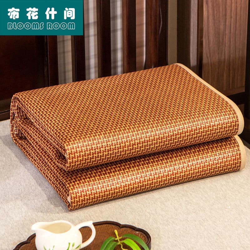 Cooling Mat 3-Piece Set, 1.5m/1.8m Single Bed Foldable Ice Silk Mat