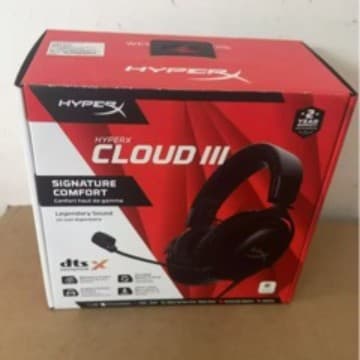 HyperX CLOUD III Wired Gaming Headset Over-Ear with Microphone for PC Gaming