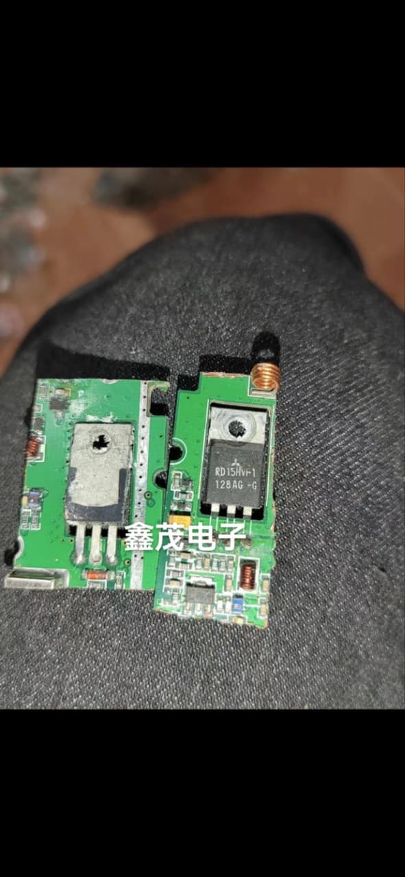 Imported pulled RD15HVF1 Mitsubishi brand high frequency transistor, tested and ready to ship, original marking