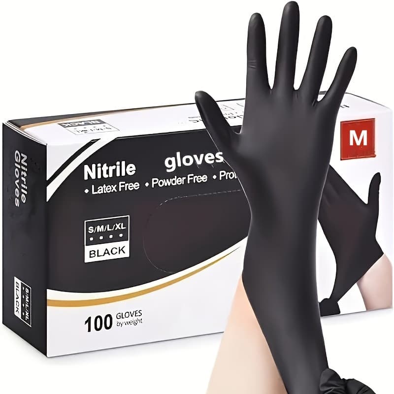 Nitrile Gloves Kitchen Disposable Latex Gloves Disposable Nitrile Gloves