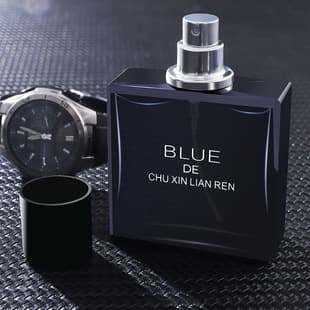 First Love Charm Blue Men's Perfume Masculine Ocean Fresh Long-Lasting Cologne Drop Shipping 50ML
