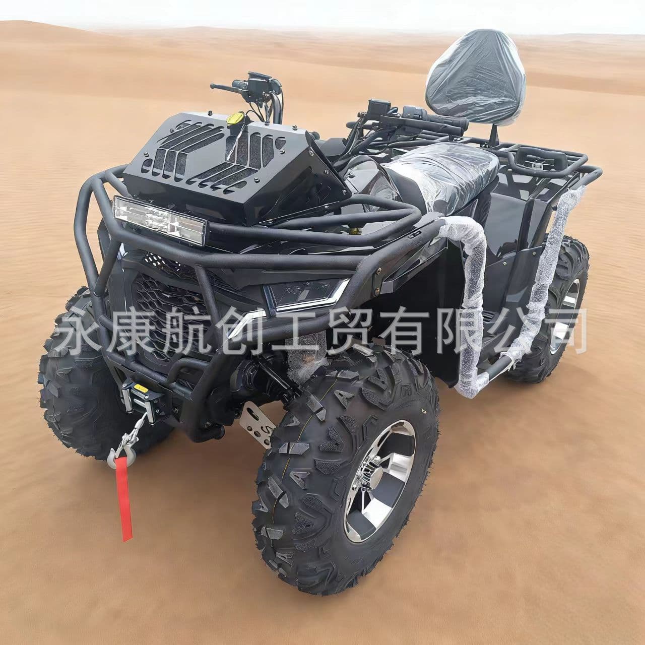 Source Factory 402Cc Four-Wheel Drive Beach Vehicle, Two-Seater All-Terrain ATV, Four-Wheeled Motorcycle, Farmer's Vehicle, Electric Vehicle