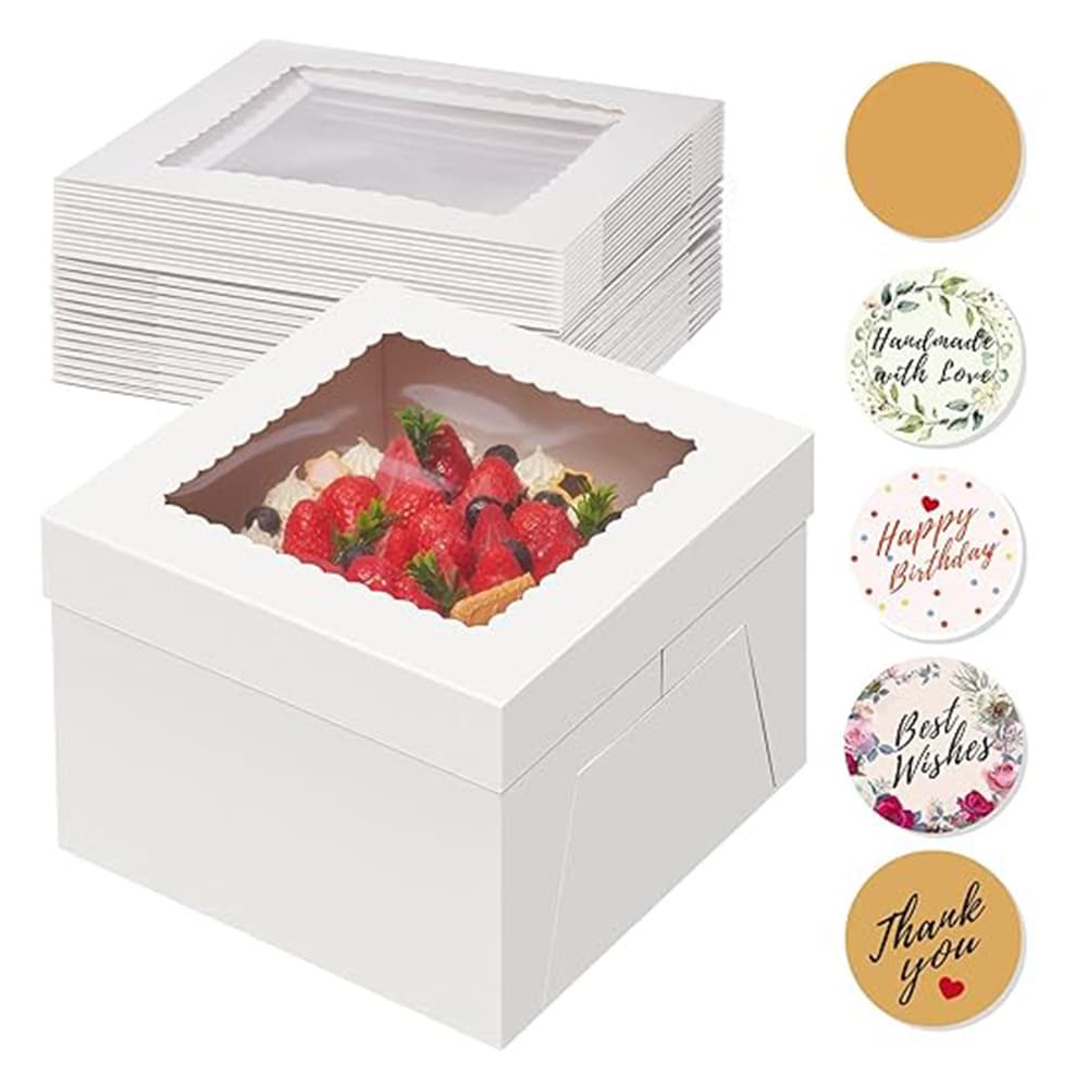 New Cross-border Cake Packaging Box Amazon Baking Dessert Gift Box Pastry Box Bread Box Birthday Cake Box
