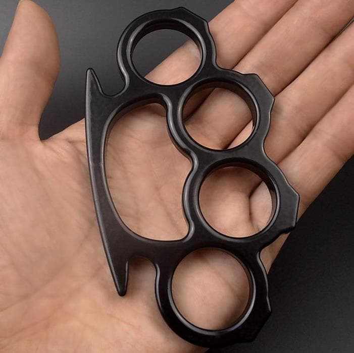 Outdoor Self-Defense Knuckle Ring, Camping Safety EDC Tool, Lightweight Durable Fitness Boxing Ring