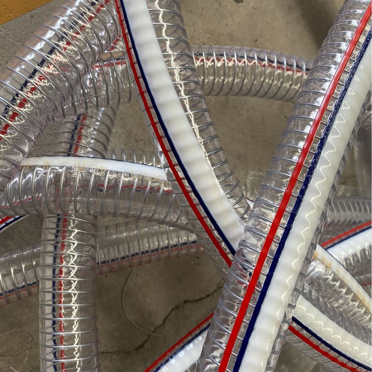 Factory Direct PVC Transparent Steel Wire Hose Drainage Pipe Plastic Steel Wire Pipe Tubing 2 Inches 3 Inches
