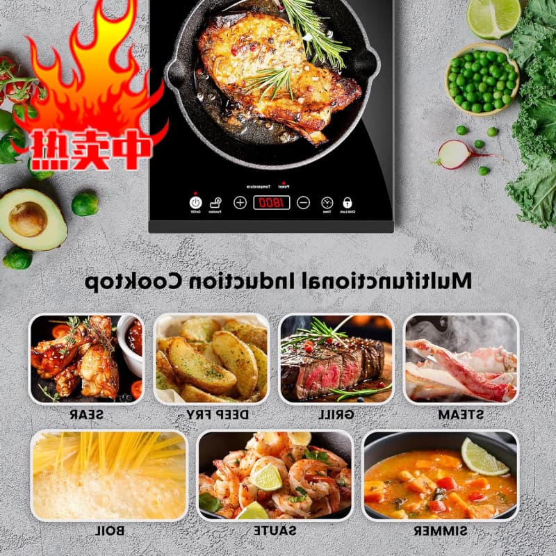 Factory Portable Induction Plate, iSiLER __W with Touch Sensor