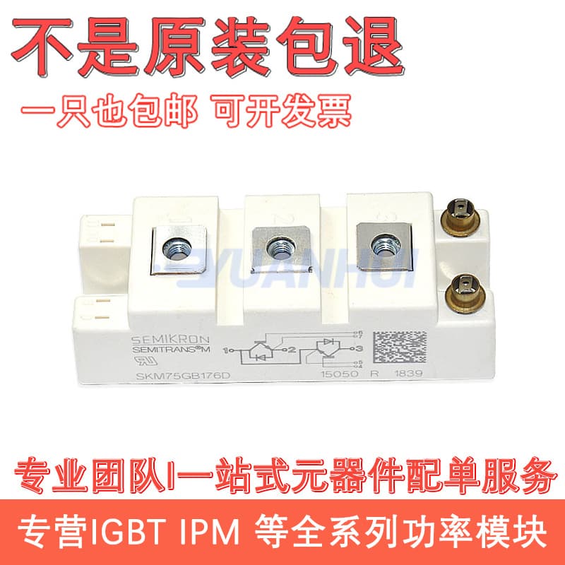 New SKM75GB176D SKM100GB12T4 SKM200GM12T4 SKM400GB12T4 Inquire for Price