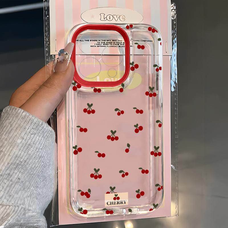Full Cherry iPhone Huawei Mate Honor VIVO Xiaomi Redmi OPPO Case
