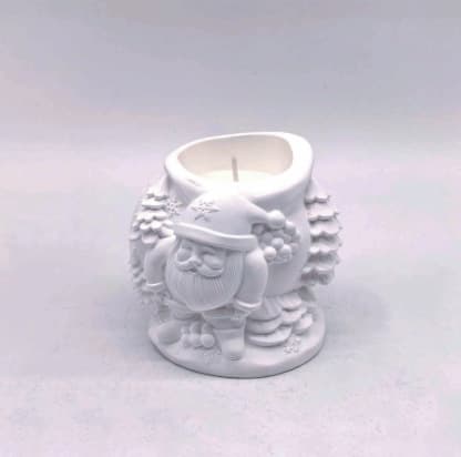 Christmas Relief Plaster Cup Scented Candle Factory Wholesale Cross-border Influencer Style Scented Candle