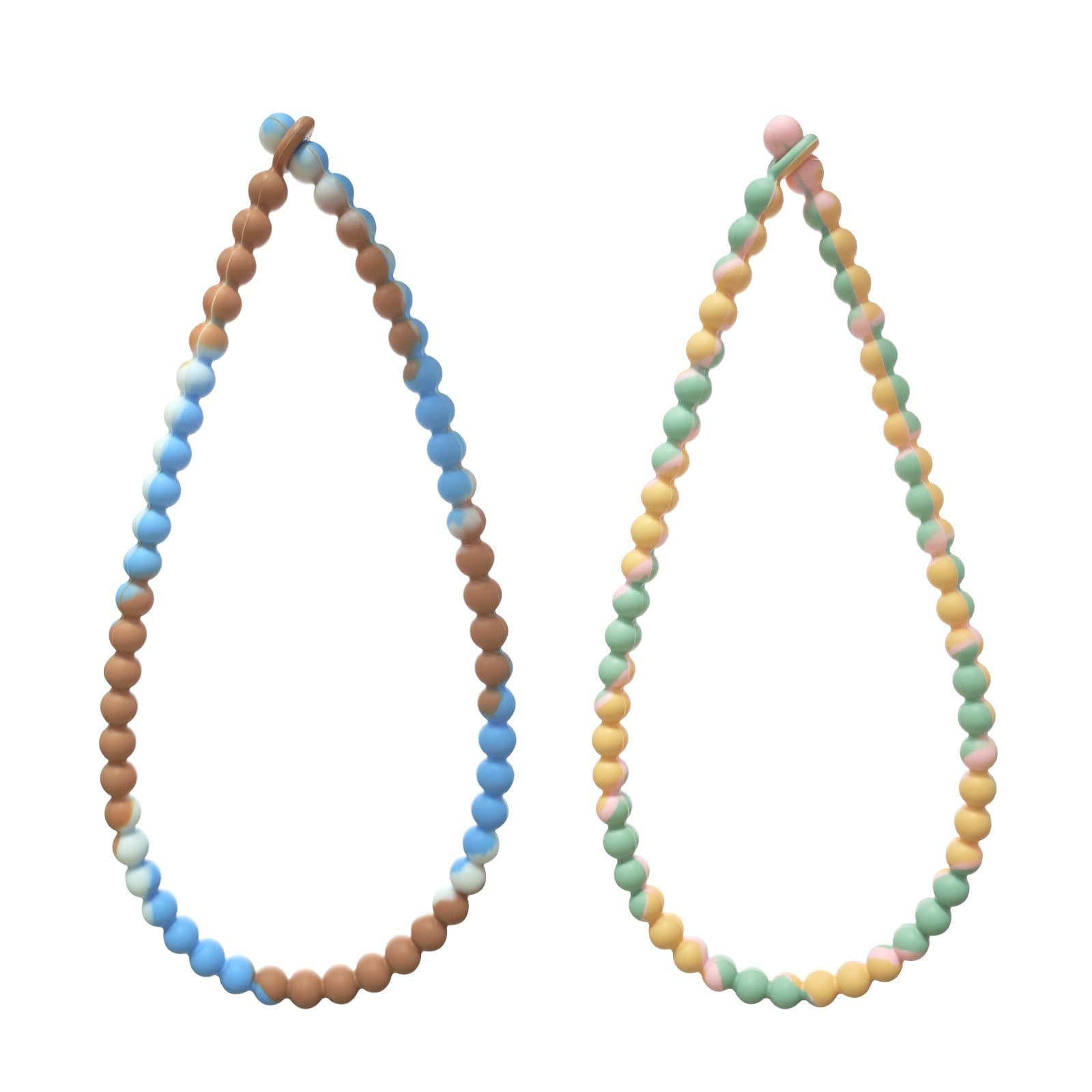 Children's Sensory Silicone Chewing Necklace, Autism Teething Toy, Reduces Restlessness in Children