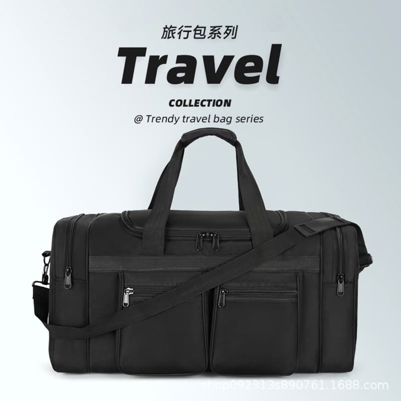 Extra large capacity portable work and school clothing storage travel bag