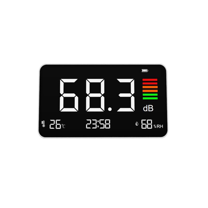 2025 Model Multifunctional Desktop Noise Meter Decibel Meter Environmental Noise Volume Detector