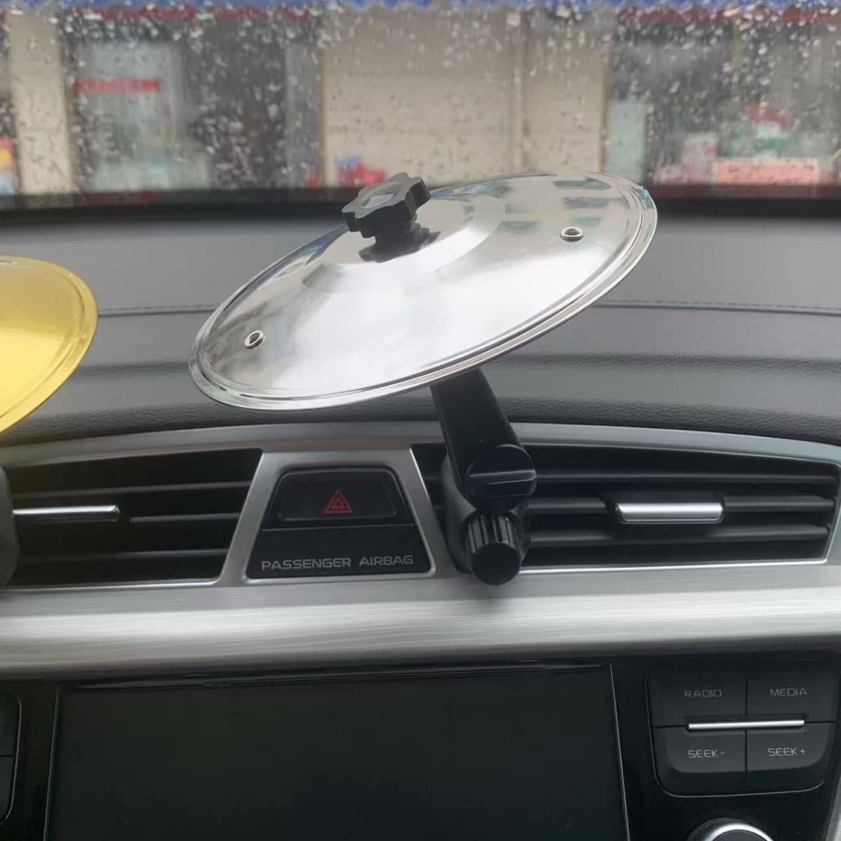 Cross-border New Product Car Cymbal Air Vent Car Ornament Car Interior Decoration
