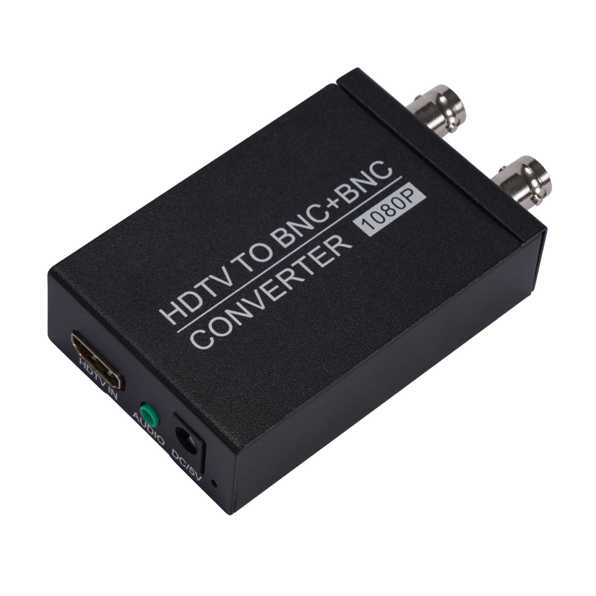 HDMI to Dual BNC Composite Video Signal Converter Adapter VHS DVD Player PAL/NTSC Conversion