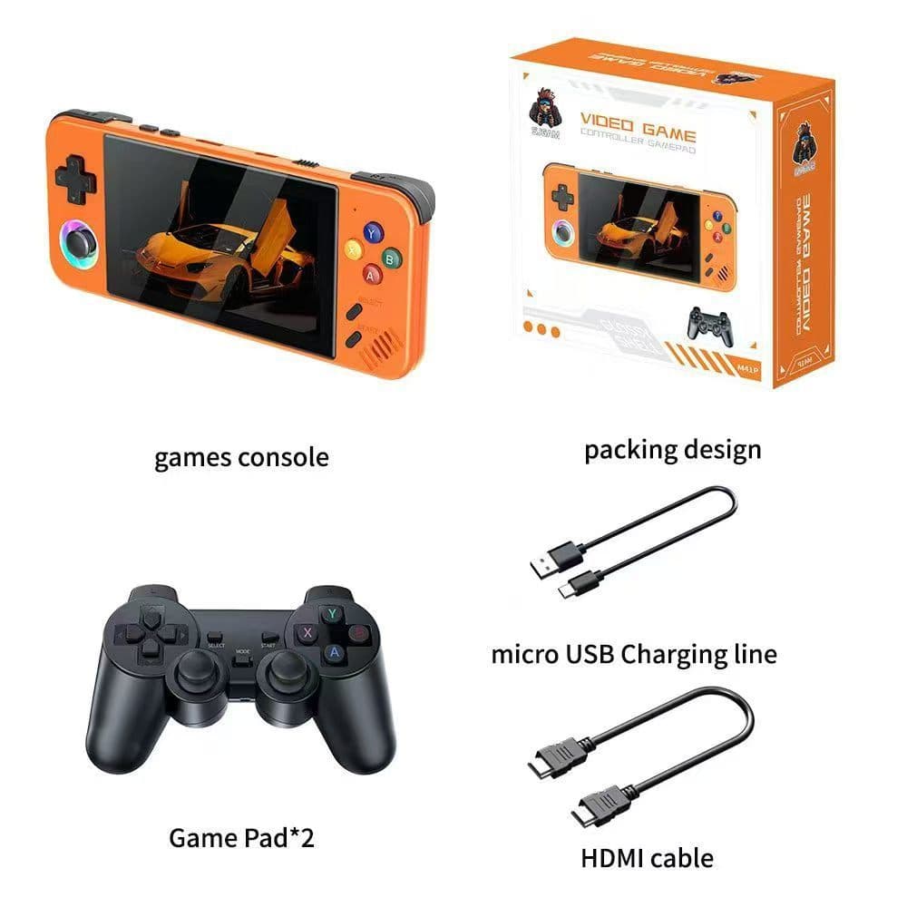 Cross-border New M41 Handheld Console 4.2-inch Open Source HD Dual Joystick Retro Arcade PS1 Handheld Game Console