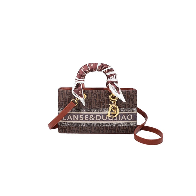 Cross-Border Best Seller Embroidered Horizontal Lady Dior-Style Bag for Women 2026 New Style Versatile Handbag Large Capacity Shoulder Crossbody Bag