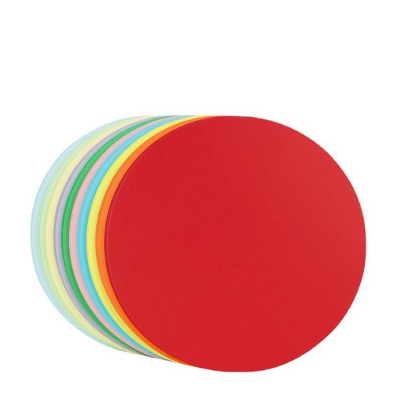 Round Colored Cardstock 17/20cm 25cm 29cm 36cm Drawing Graffiti DIY Craft Hard Cardstock 200g