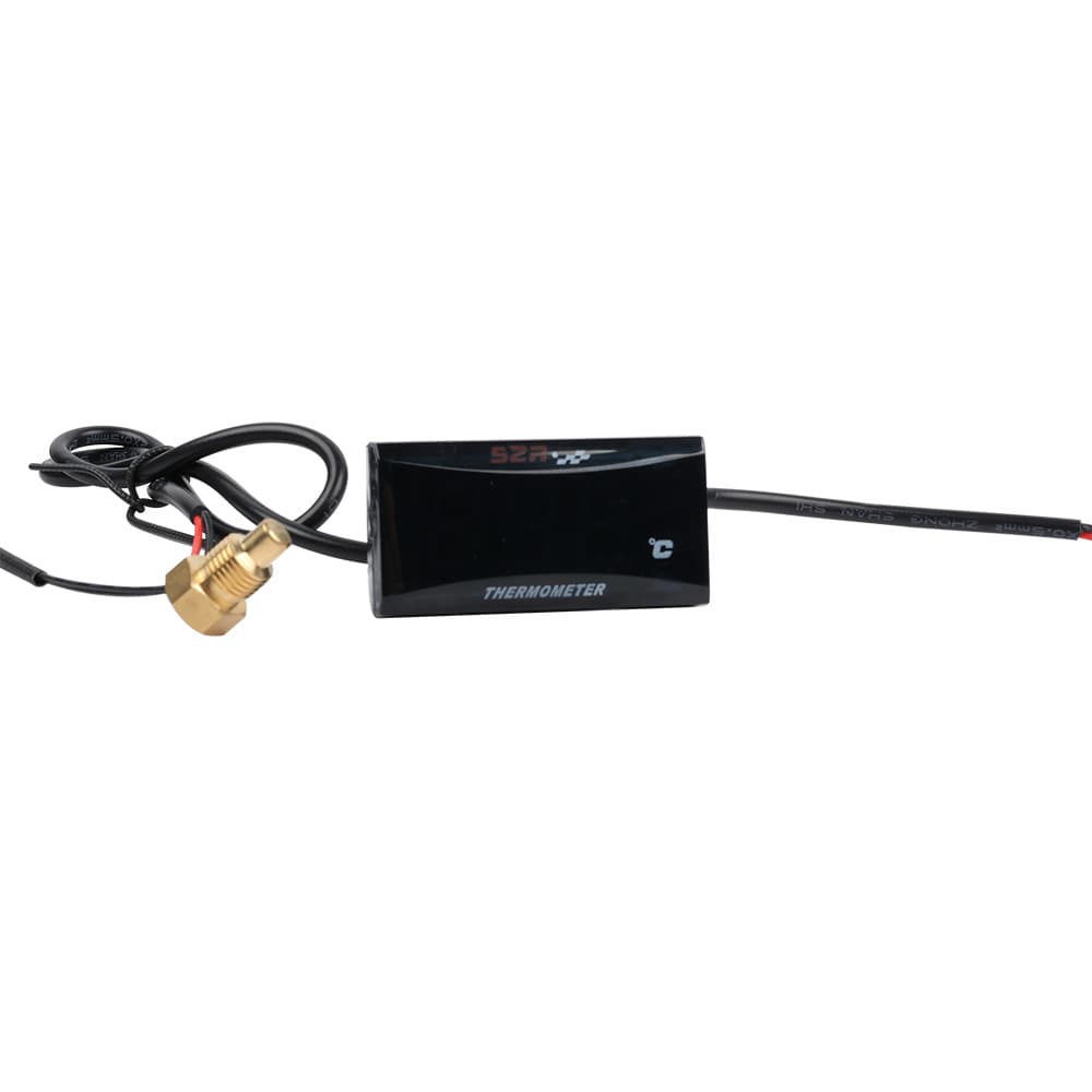 S2R Water Temperature Gauge Universal Motorcycle Modified LCD Display Thermometer Digital Water Temp Meter for JOG DIO