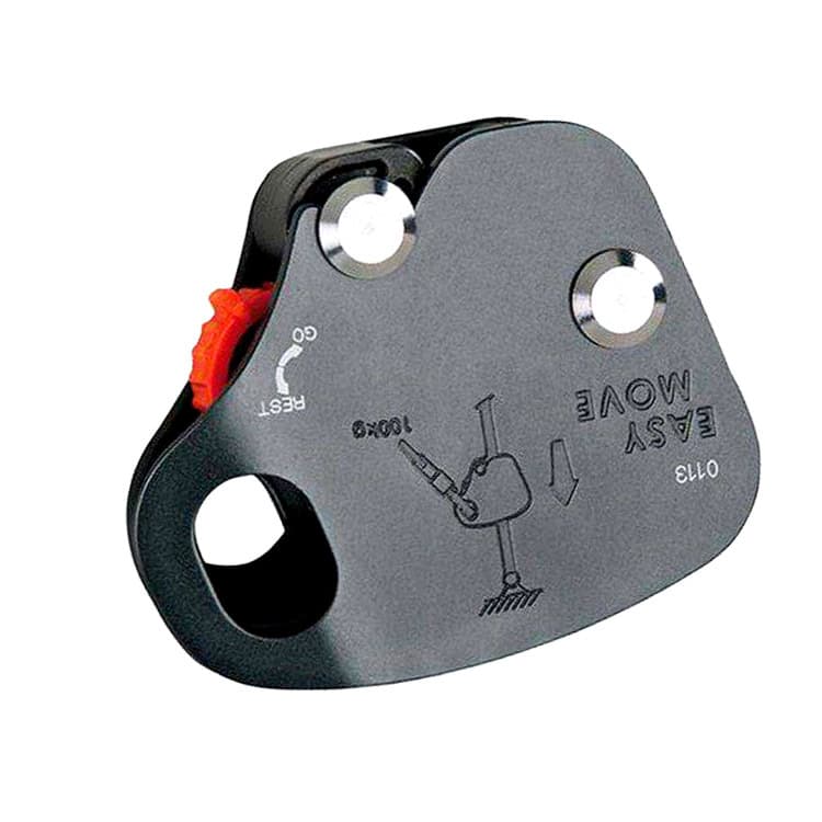 High Altitude Rescue Aluminum Alloy One-Way Fall Arrest Device 10-13mm Rope Escape Rope Grab Descender Protection Device