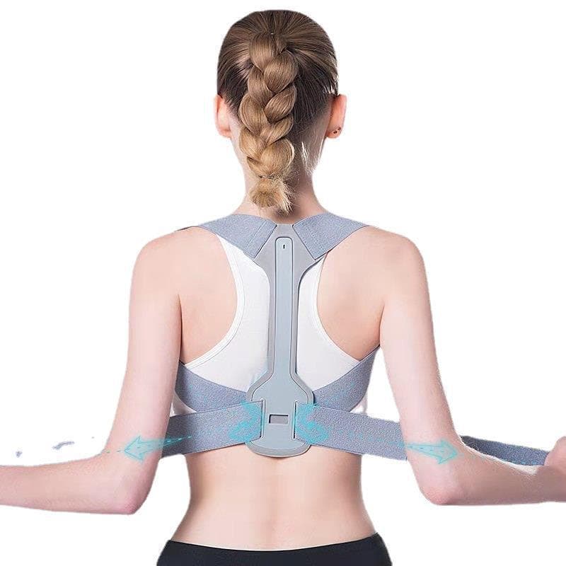 Hunchback sitting posture correction belt, posture correction strap, chest-opening back support, skin-friendly breathable unisex, manufacturer direct.