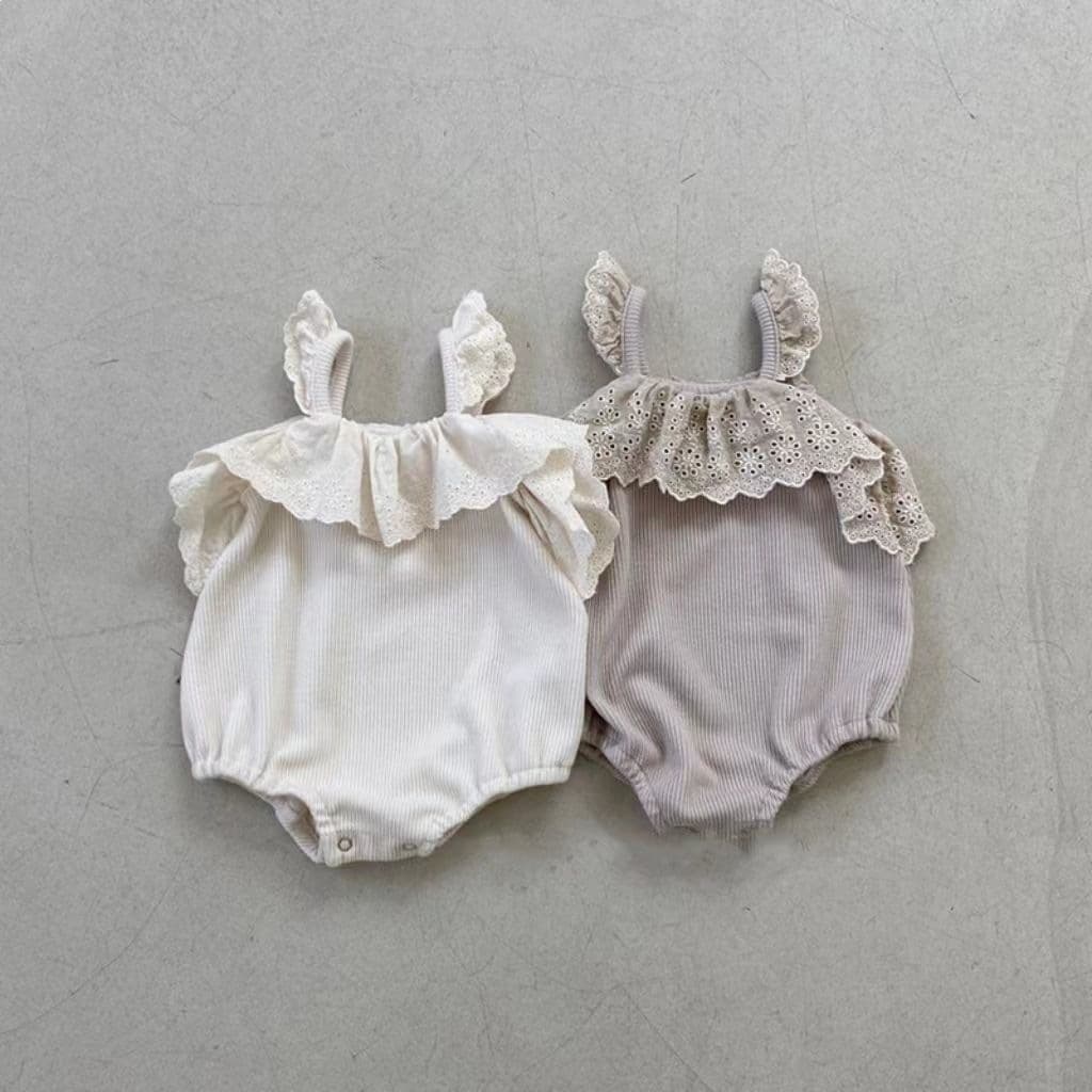 Korean baby clothes summer thin sling straps baby girl summer clothes Internet celebrity baby jumpsuit summer style