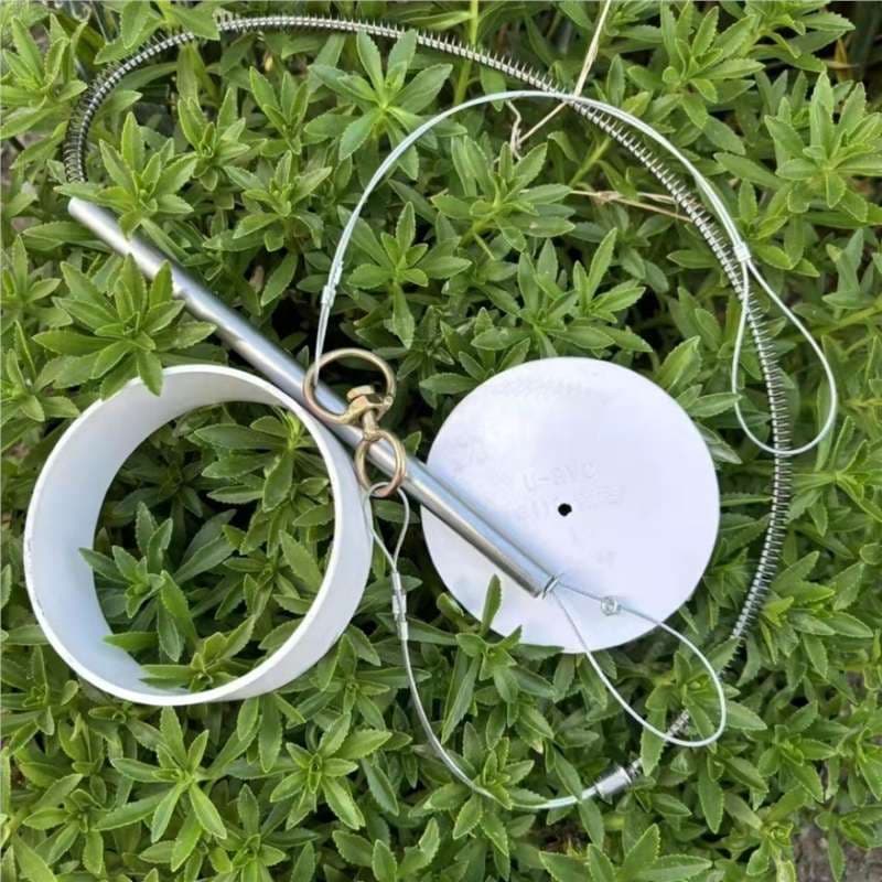 Pipe sleeve rat trap board small spring second generation rat step board multi-use third generation rat board durable rodent trap spring rat board