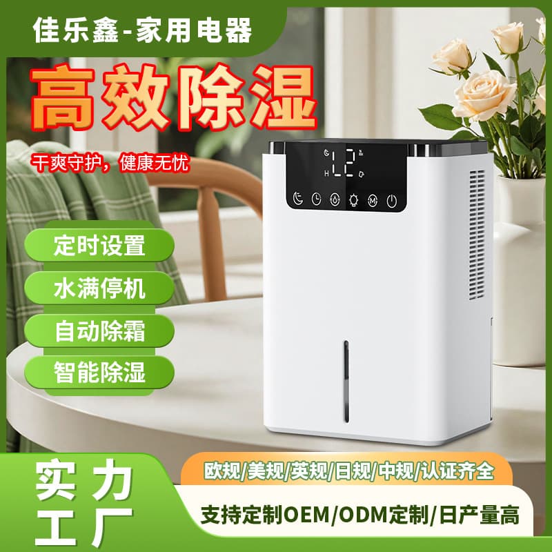 Dehumidifier for Home, Small Portable Moisture Extractor, Bedroom Dehumidifier Absorber, Anti-Damp Air Dryer