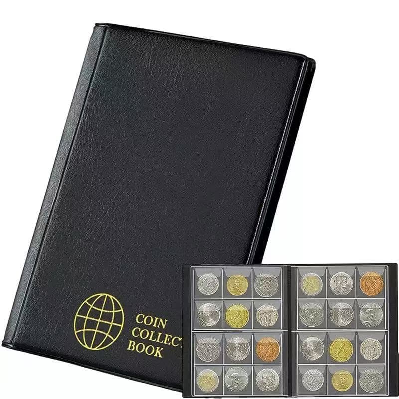 Cross-border best-selling coin collection book, coin commemorative coin 120 grid book, ancient coin and bronze coin storage book