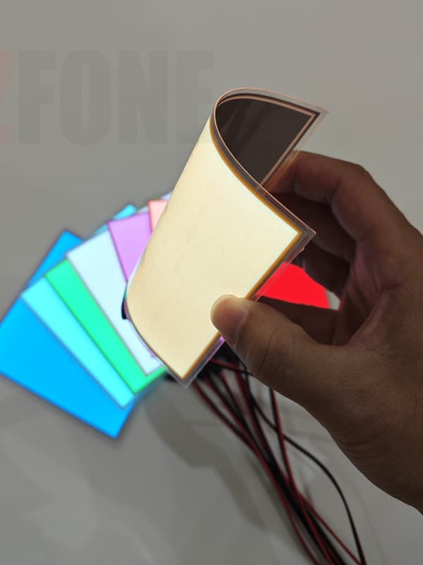 Cuttable LED glow sheets, ultra-thin light panels, cold light sheets with battery, light guide panels, flexible 12V light boards.
