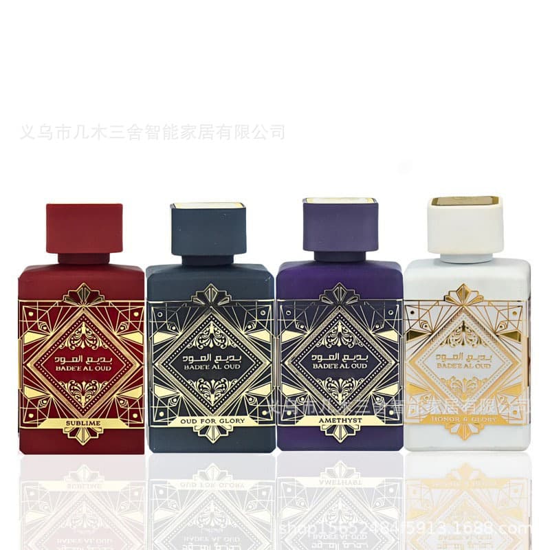 Cross-Border Hot Selling Perfume 100ml Lattafa Bade'e Al Oud Oud Amethyst Arabian Stock