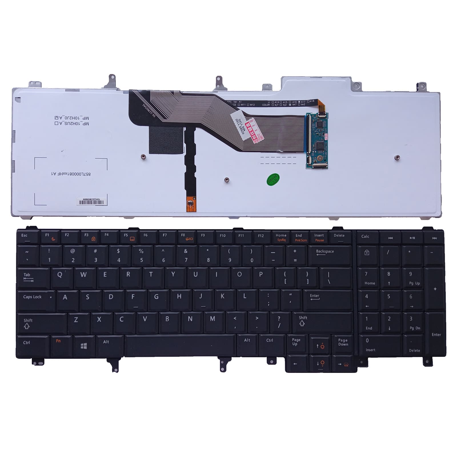 US Compatible Dell Latitude E6520 E6530 E6540 E5520 E5530 P21F Keyboard