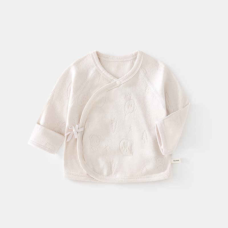 Baby Half-Back Bodysuit Underwear Newborn Seamless Modal Spring Autumn Winter Infant Top Monk Style