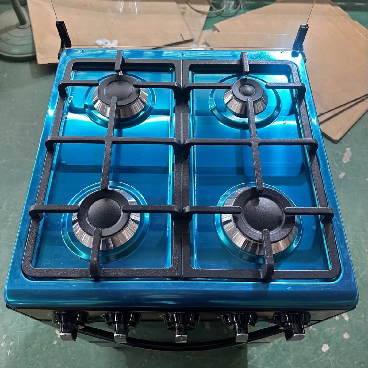 Automatic Ignition Oven Gas Stove Vertical Visible Multi-Hole Gas Oven Integrated Cooker
