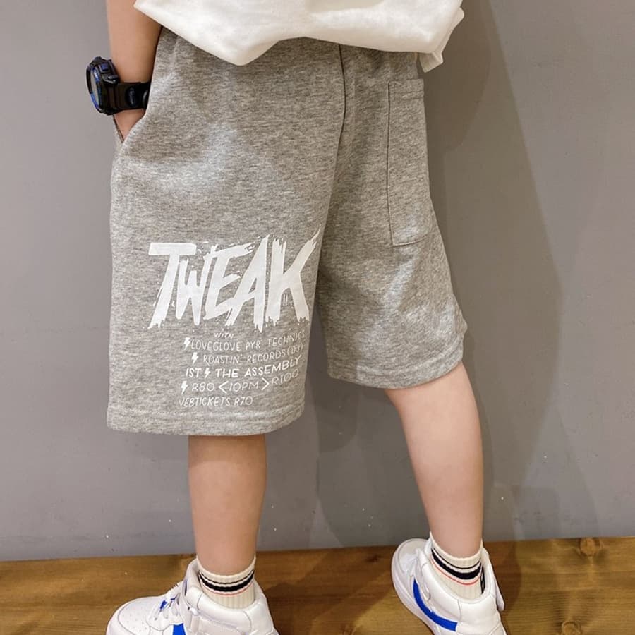 Boys' Trendy Sports Shorts for Ages 6-15, Summer Children's Five-Point Pants for Older Boys, Casual Thin Five-Point Pants