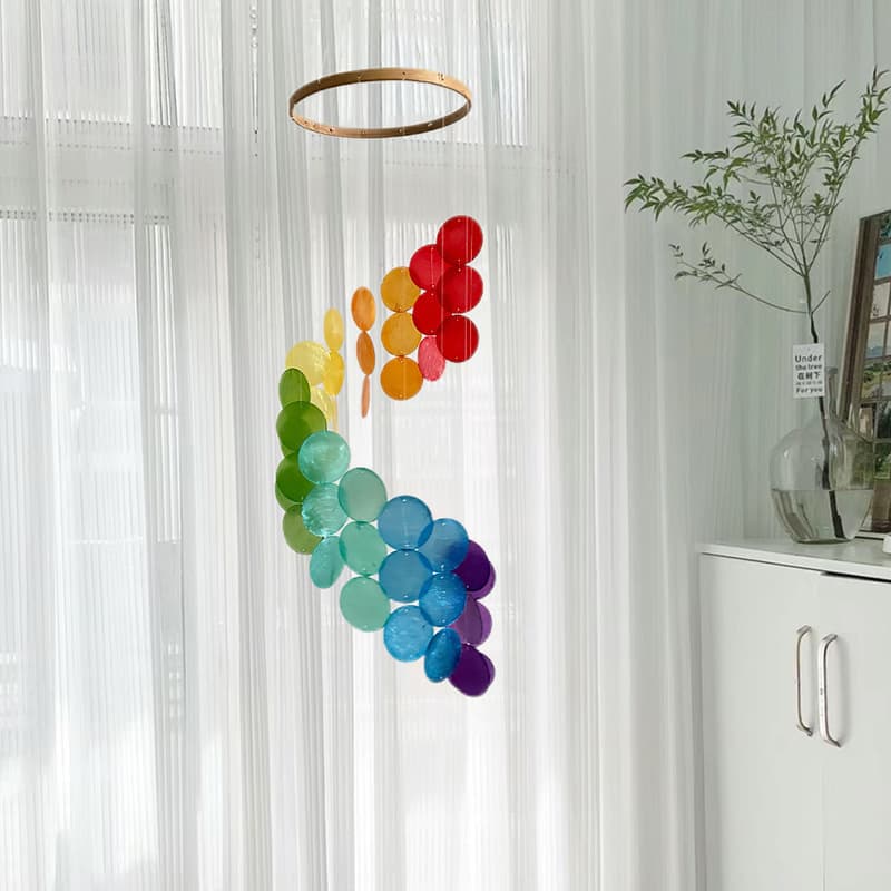 Dream catcher natural shell wind chime pendant bedroom room small fresh pendant pendant creative gift for friends