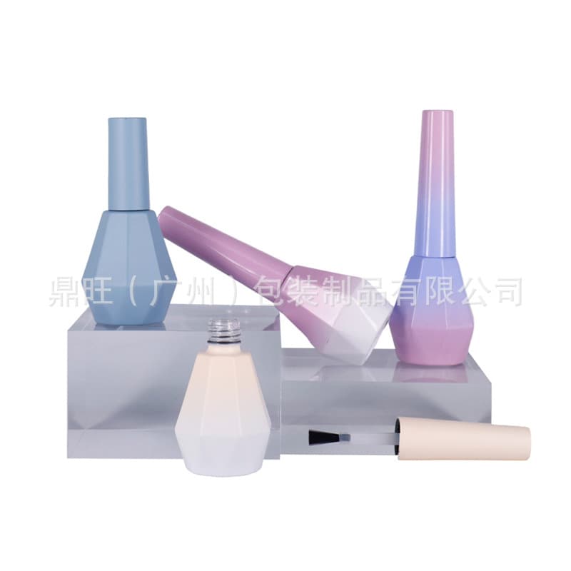Wholesale 15ml Nail Gel Bottle, Empty Nail Gel Glass Bottle, Nail Gel Refill Empty Bottle, Printable LOGO