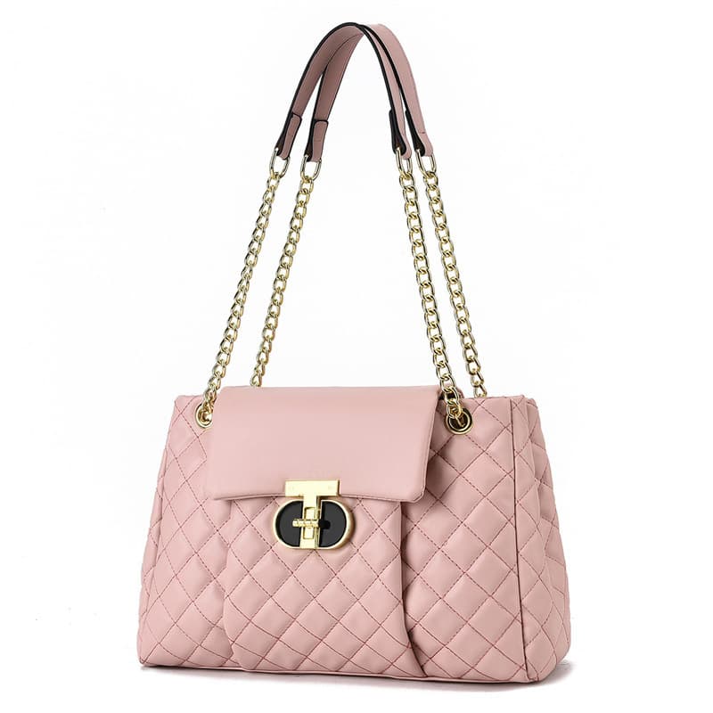 Trendy Large Capacity Women's Shoulder Bag Crossbody Handbag Fashionable Minimalist Style PU Material Handbag