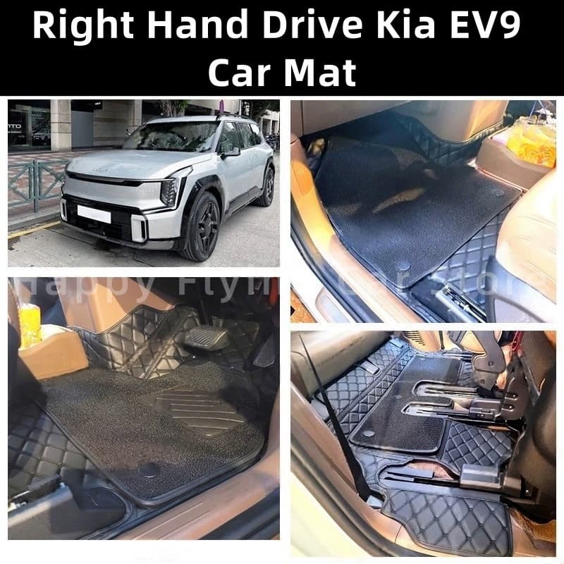 Suitable for Australian and Hong Kong version right-hand drive KIA Kia EV9 car floor mats carpet floor mat car floor mat