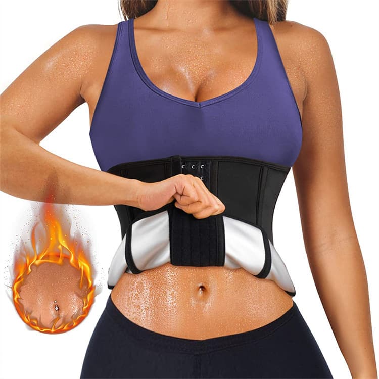 Waist Trainer Belt for Women Yoga Sports Fitness Sweat Belt Cross-border Slimming Postpartum Tummy Control Belt