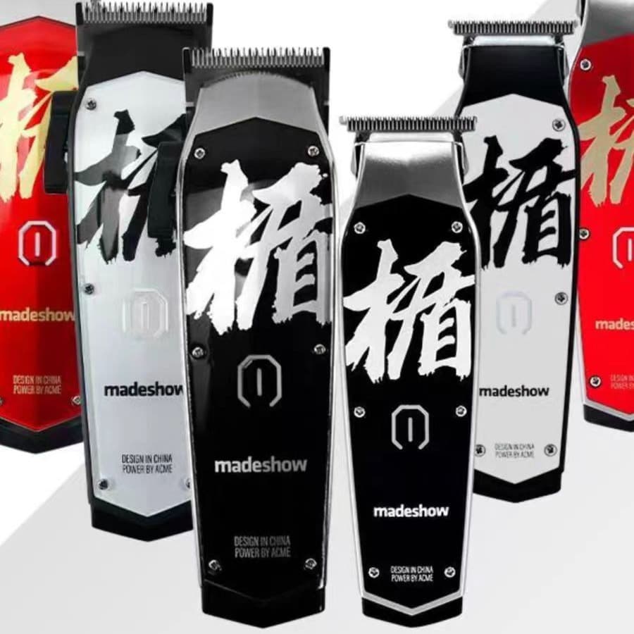 Akome M15M10 Three-Color Madeshow M10+M11 Electric Hair Clipper Professional Slicked-Back Hair Gradient Clipper