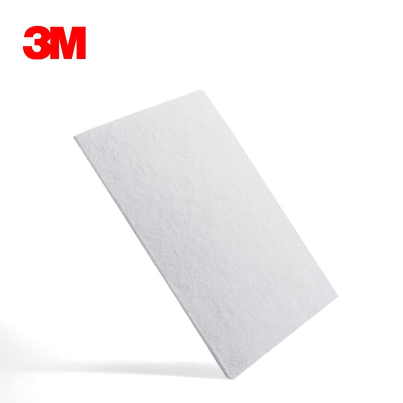 3M 7445 scouring pad, glass cleaning dishcloth, ultra-fine scouring pad, 1200 grit, no-scratch, durable type