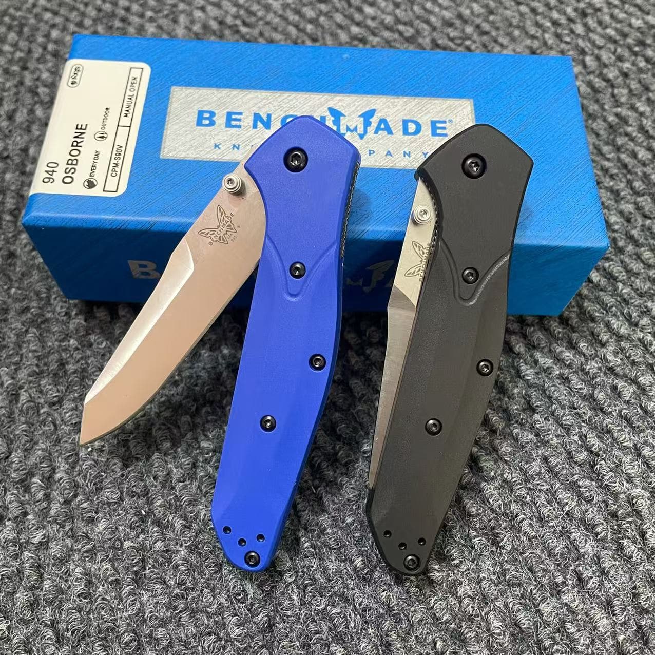 Cross-Border Best-Selling Butterfly 940 High Hardness Folding Knife Camping Portable Pocket Knife Stainless Steel Outdoor Folding Knife EDC