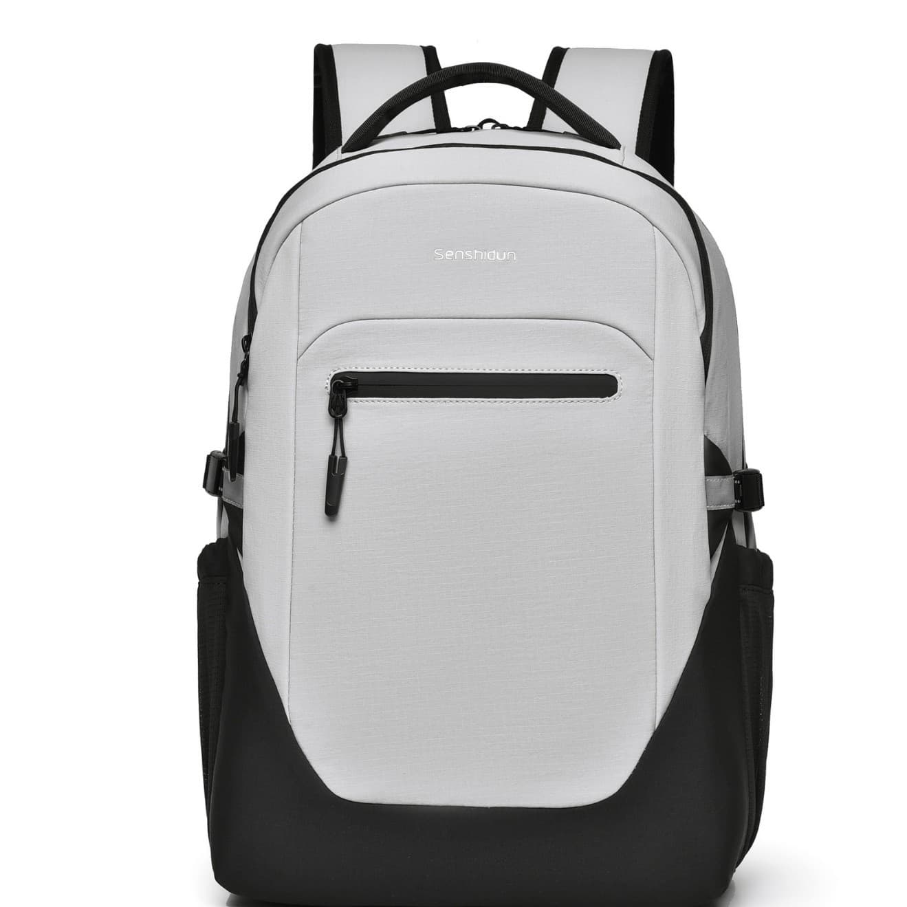 Cross-border 2025 New Fashion Large Capacity Backpack Textured Business Men's Travel Laptop Backpack Gift Customizable LOGO