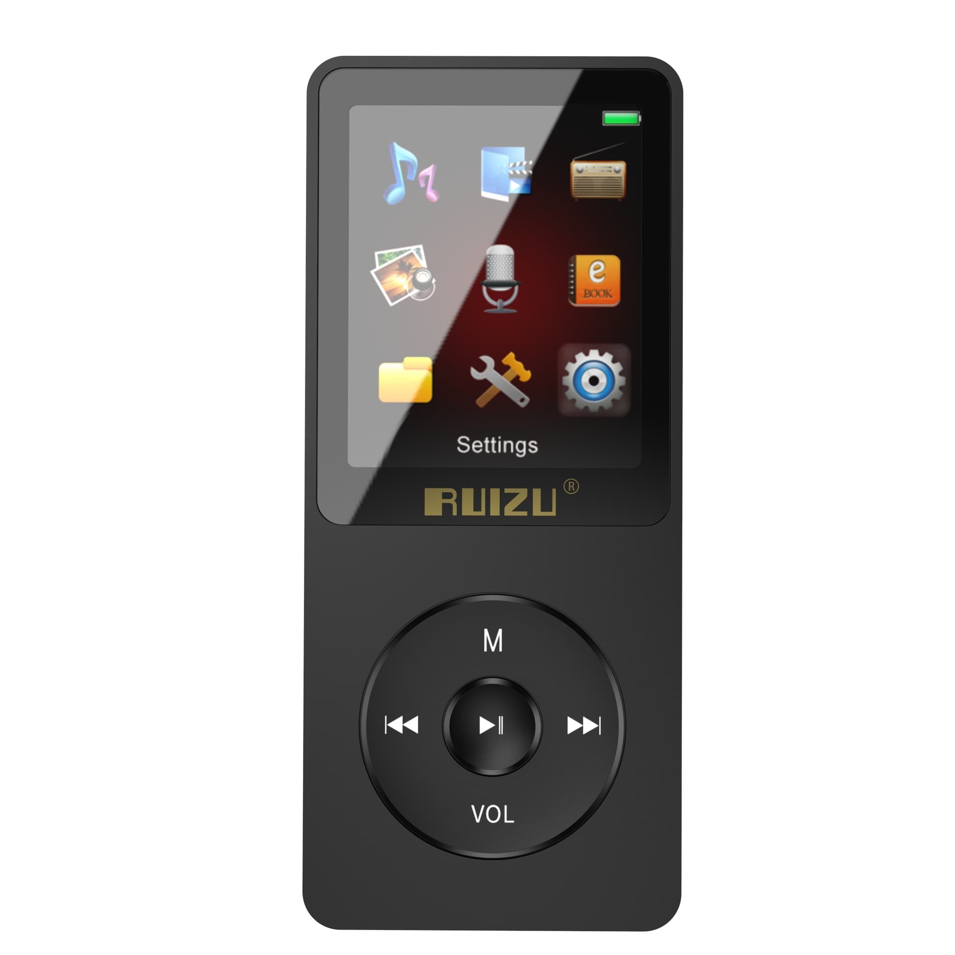 Manufacturer Ruizu MP3 manufacturer wholesale mp3 new MP3 student MP3 recorder Bluetooth MP3 compact and portable